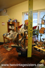 Load image into Gallery viewer, 1940s Conesco Spanish Galleon Wooden Model Ship