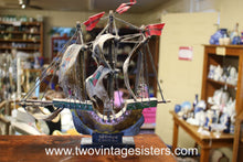 Load image into Gallery viewer, 1940s Conesco Spanish Galleon Wooden Model Ship