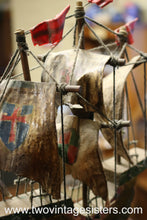 Load image into Gallery viewer, 1940s Conesco Spanish Galleon Wooden Model Ship