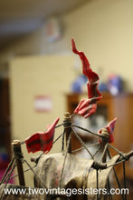 Load image into Gallery viewer, 1940s Conesco Spanish Galleon Wooden Model Ship