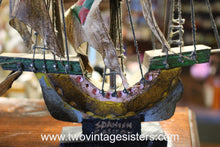 Load image into Gallery viewer, 1940s Conesco Spanish Galleon Wooden Model Ship
