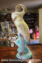 Load image into Gallery viewer, 1940s Stewart B McCulloch California Ceramic Crane