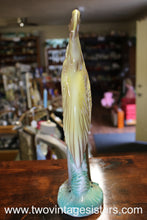 Load image into Gallery viewer, 1940s Stewart B McCulloch California Ceramic Crane