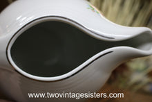 Load image into Gallery viewer, 1945 Halls Rose White Pitcher 2qt