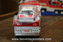 Load image into Gallery viewer, 1995 Getty Toy Race Car Carrier Limited Edition
