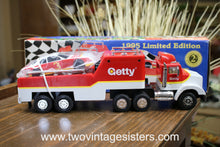Load image into Gallery viewer, 1995 Getty Toy Race Car Carrier Limited Edition