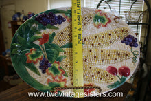 Load image into Gallery viewer, 1999 Lotus Ceramic Corn Print Serving Platter