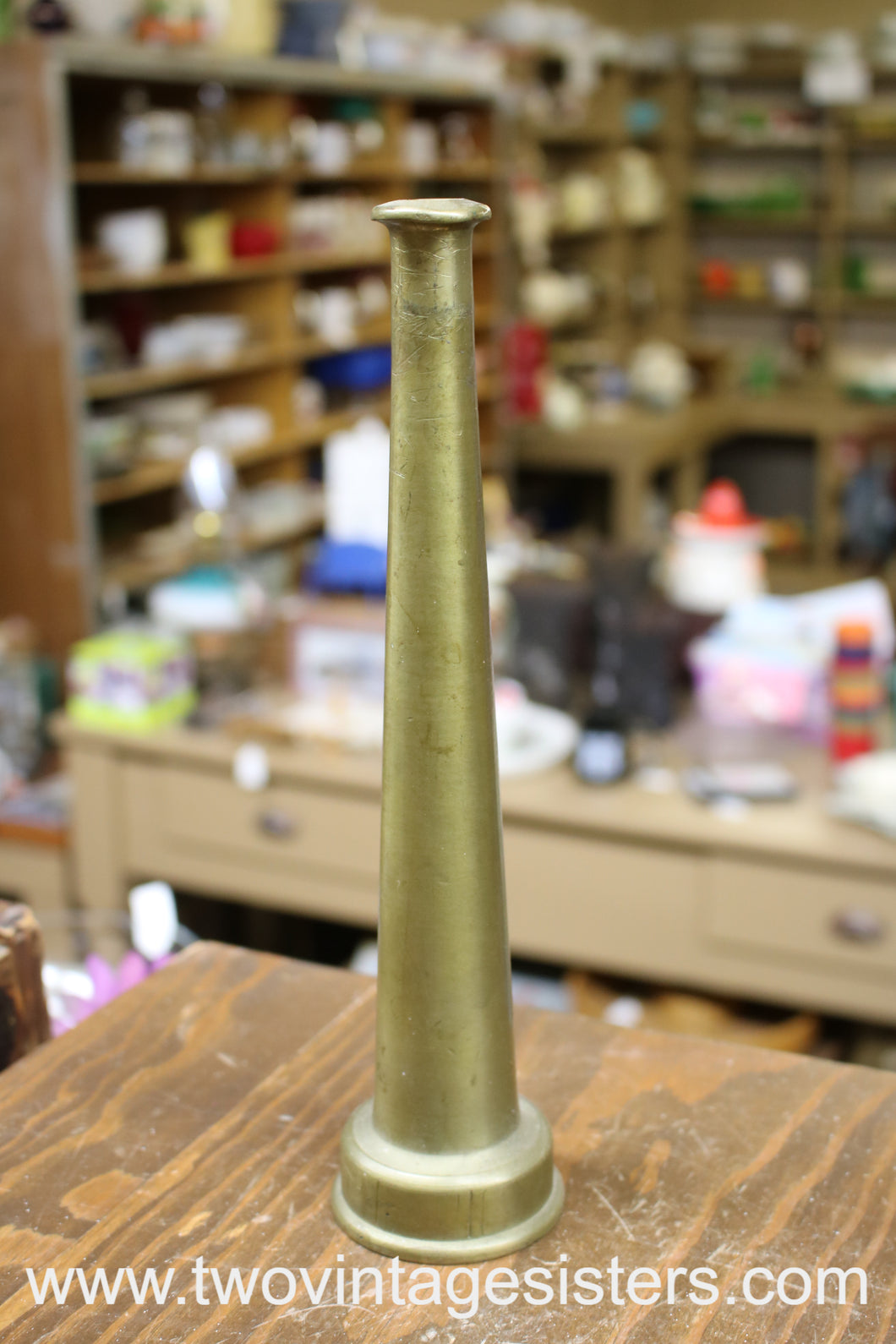 Allen Co 10 inch Brass Fire Nozzle