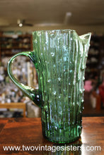 Load image into Gallery viewer, Anchor Hocking Imperial Bamboo Green Glass Pitcher