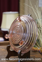 Load image into Gallery viewer, Anchor Hocking Queen Mary Pink Footed Dish
