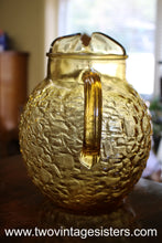 Load image into Gallery viewer, Anchor Hocking Amber Glass Pitcher