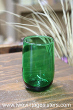 Load image into Gallery viewer, Anchor Hocking Green Poly Poly Juice Glasses