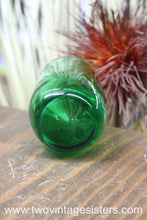 Load image into Gallery viewer, Anchor Hocking Green Poly Poly Juice Glasses