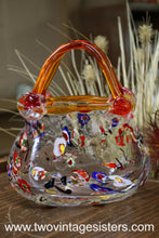 Load image into Gallery viewer, Block Clear Crystal Ashley Glass Purse
