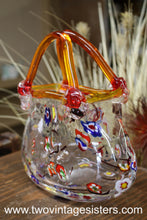 Load image into Gallery viewer, Block Clear Crystal Ashley Glass Purse
