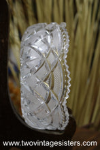 Load image into Gallery viewer, Brilliant Cut Crystal Glass Candy Dish
