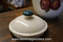 Load image into Gallery viewer, Casuals by China Pearl Apples Medium Ceramic Canister