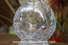 Load image into Gallery viewer, Clear Crackle Glass Vase