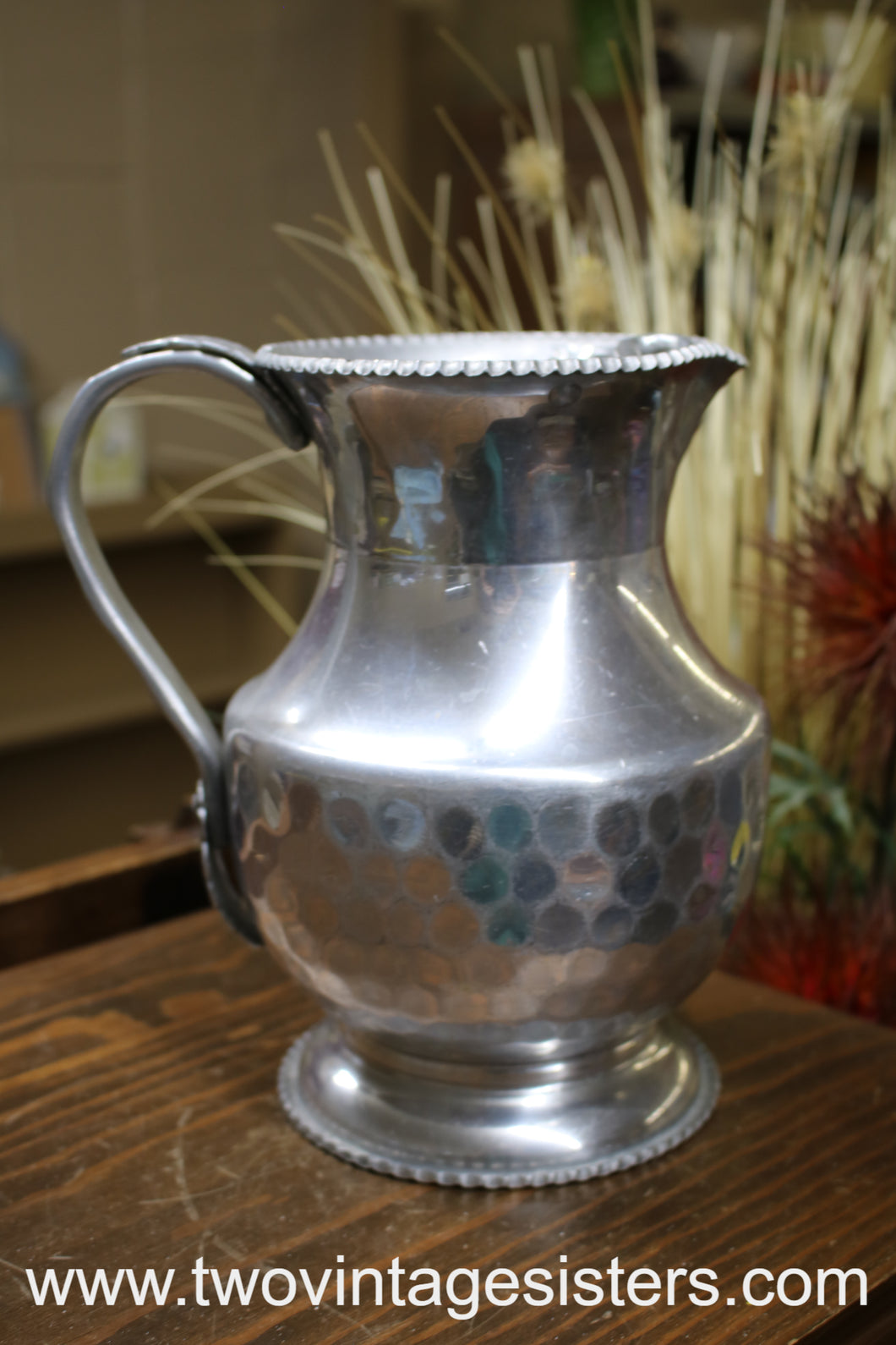 Cromwell Hand Wrought Aluminum Pitcher