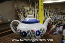 Load image into Gallery viewer, Designpac Stoneware Hand Painted Teapot
