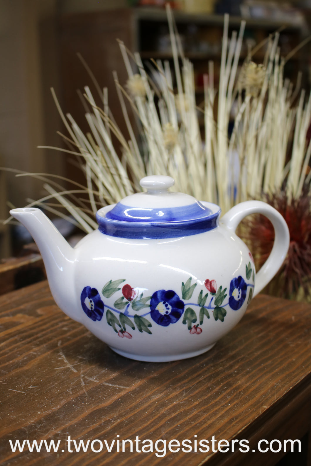 Designpac Stoneware Hand Painted Teapot