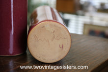 Load image into Gallery viewer, Dryden Pottery Ceramic Burgundy Tumbler Number 4