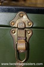 Load image into Gallery viewer, Eagle Lock Company Green Toolbox - Vintage Collectible
