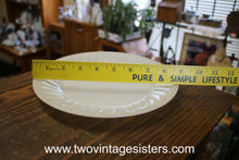 Load image into Gallery viewer, Fire King Ivory Swirl Milk Glass Dinner Plates