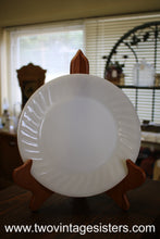 Load image into Gallery viewer, Fire King Ivory Swirl Milk Glass Dinner Plates
