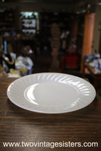 Load image into Gallery viewer, Fire King Ivory Swirl Milk Glass Dinner Plates