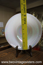 Load image into Gallery viewer, Federal Glass Moon White Carnival Serving Bowl