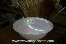 Load image into Gallery viewer, Federal Glass Moon White Carnival Serving Bowl
