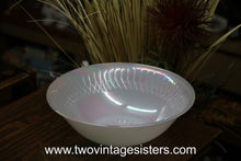 Load image into Gallery viewer, Federal Glass Moon White Carnival Serving Bowl