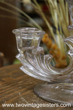 Load image into Gallery viewer, Pair of Fostoria Baroque Triple Candelabras