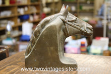 Load image into Gallery viewer, Gatco Solid Brass Horse Head Book Ends
