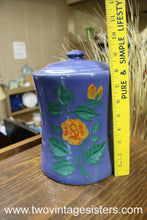 Load image into Gallery viewer, Great Grandmother Ceramic Pottery Floral Cookie Jar
