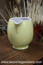 Load image into Gallery viewer, Halls China 5 Bands Pastel Yellow Pitcher
