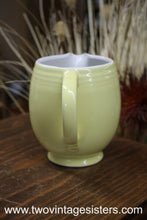 Load image into Gallery viewer, Halls China 5 Bands Pastel Yellow Pitcher
