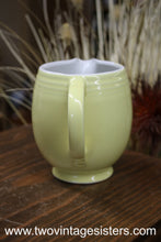 Load image into Gallery viewer, Halls China 5 Bands Pastel Yellow Pitcher