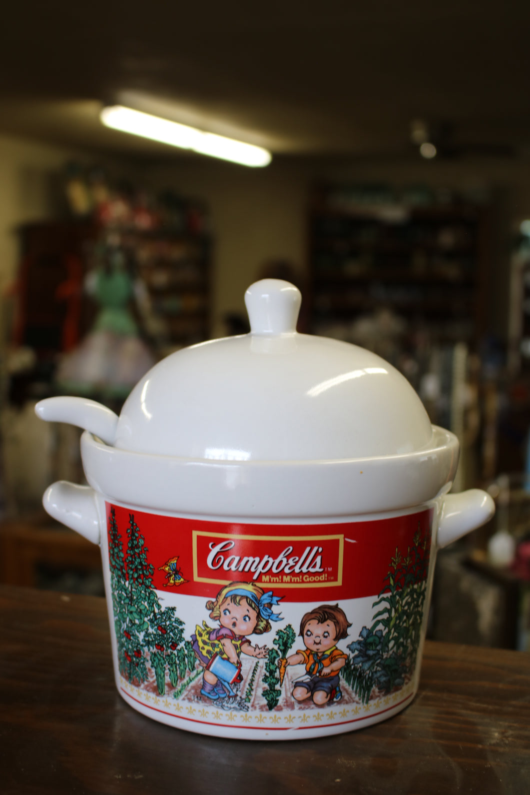1993 Campbells Collection Soup Tureen with Ladle
