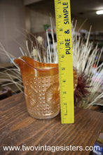 Load image into Gallery viewer, Imperial Carnival Glass Marigold Star Medallion Pitcher 2476B