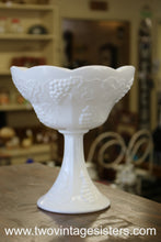 Load image into Gallery viewer, Indiana Milk Glass Colony Harvest Grape Compote