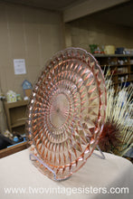 Load image into Gallery viewer, Jeannette Windsor Pink Sandwich Serving Plate