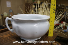 Load image into Gallery viewer, Johnson Bros Ironstone Chamber Pot Chipped