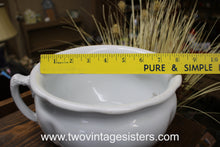 Load image into Gallery viewer, Johnson Bros Ironstone Chamber Pot Chipped