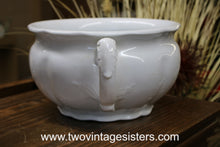 Load image into Gallery viewer, Johnson Bros Ironstone Chamber Pot Chipped