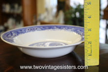 Load image into Gallery viewer, Johnson Bros England Blue Willow Serving Bowl
