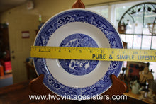 Load image into Gallery viewer, Johnson Bros England Blue Willow Serving Bowl