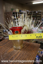 Load image into Gallery viewer, Kanawha Amberina Pitcher - Vintage Glass Art