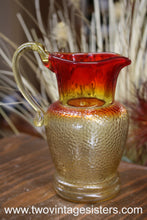 Load image into Gallery viewer, Kanawha Amberina Pitcher - Vintage Glass Art